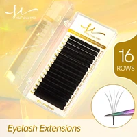 hl since 1990 16row faux lash individual eyelash matte for professionals soft mink lashes wholesale makeup