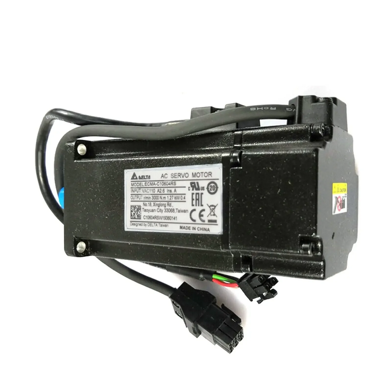 Гарантия 1 год DHL Express Новый серводвигатель ECMA-C10604RS 400 Вт C10604RS