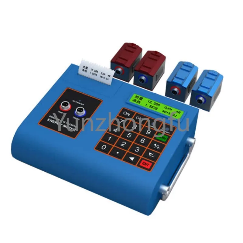TUF-2000M RS485 Modbus ультразвуковой расходомер/измеритель тепла на датчиках