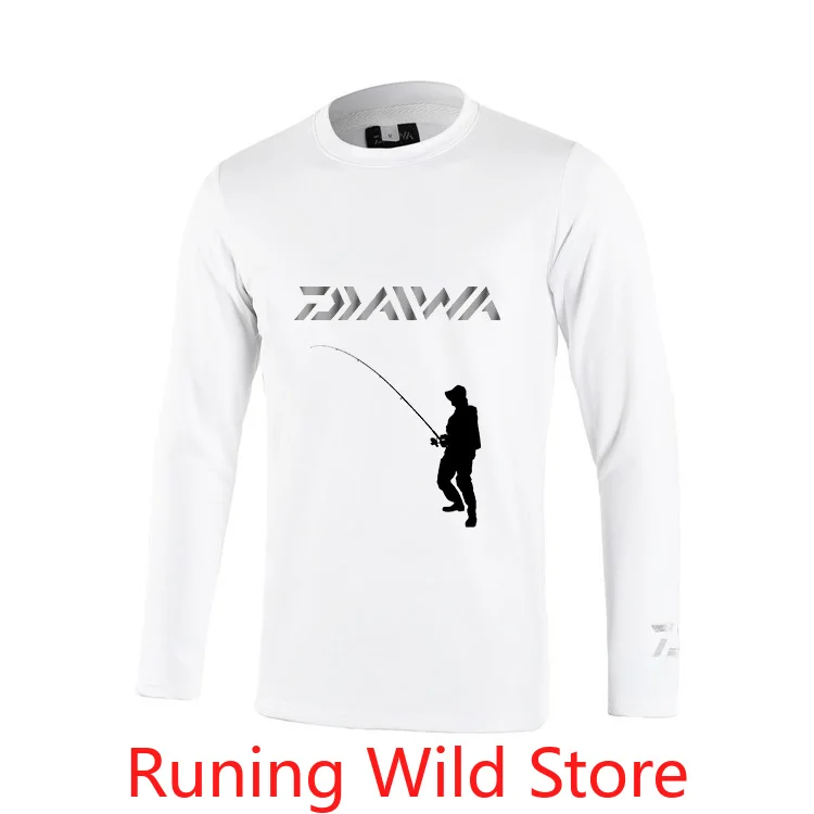 

A 5 Colors A Clothing Long Sleeve Quick Dry Fishing Clothing Anti-UV Sunscreen Fishing Clothes Fishing Shirt Pesca