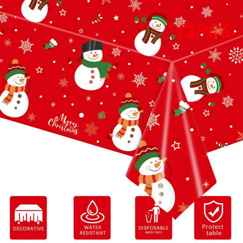 

Скатерть прямоугольная, водостойкая, 12 шт.