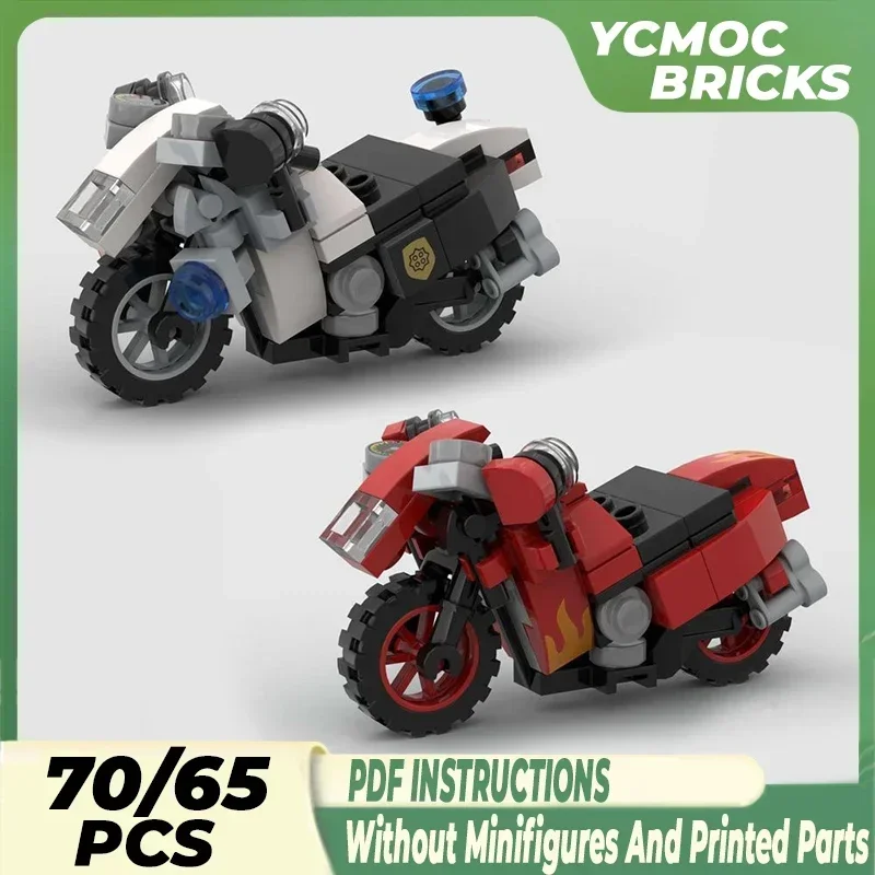 Модель городской автомобиль Moc строительные кирпичи мини-спортивный велосипед