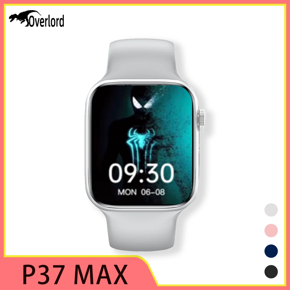 Умные часы P37 Max для мужчин и женщин оригинальные Смарт-часы из нержавеющей стали