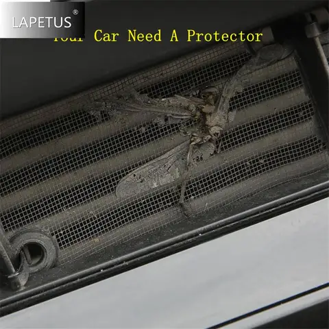 Автомобильная сетка для защиты средних насекомых, вставная сетка для передней решетки, защита от листьев, пылезащитная сетка, аксессуары для Toyota Corolla Cross 2021 2022