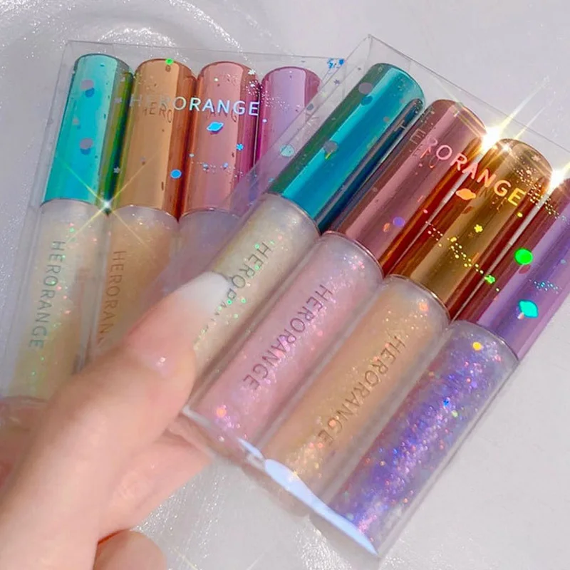 

Liquid eye shadow Set Eye Plate Liquid Fine Flash Super Flash Pearl High Light Lying Silkworm Dream Crystal Diamond Make Up