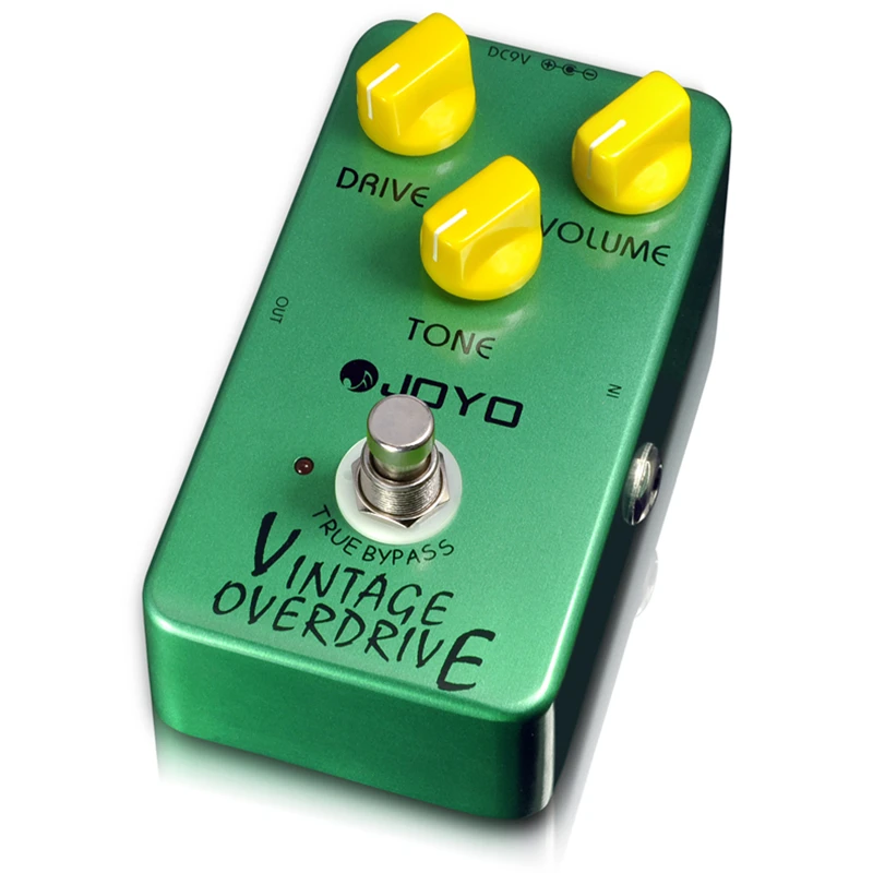 JOYO JF-01 Классическая винтажная Педаль Overdrive для отображения электрической гитары -