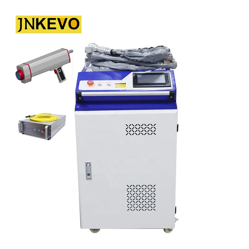 

1000W 1500W 2000W 3000W Factory Delivery Fiber Laser Cleaning Machine For Steel Aluminum Rust Removal