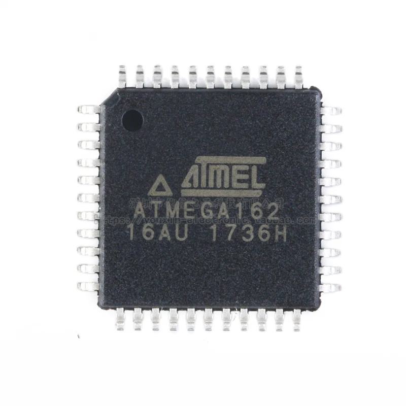 5PCS SMD ATMEGA162-16AU Chip 8-bit Microcontroller 16K Flash Memory TQFP-44