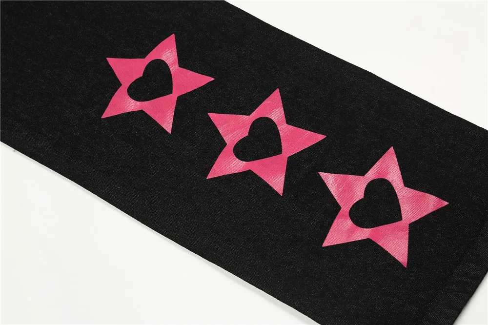 Four Seasons Retro Jeans Men's Brand Clothing Embroidery Harajuku Loose Straight Casual Wide Leg Pants Streetwear Ins Hot Sale