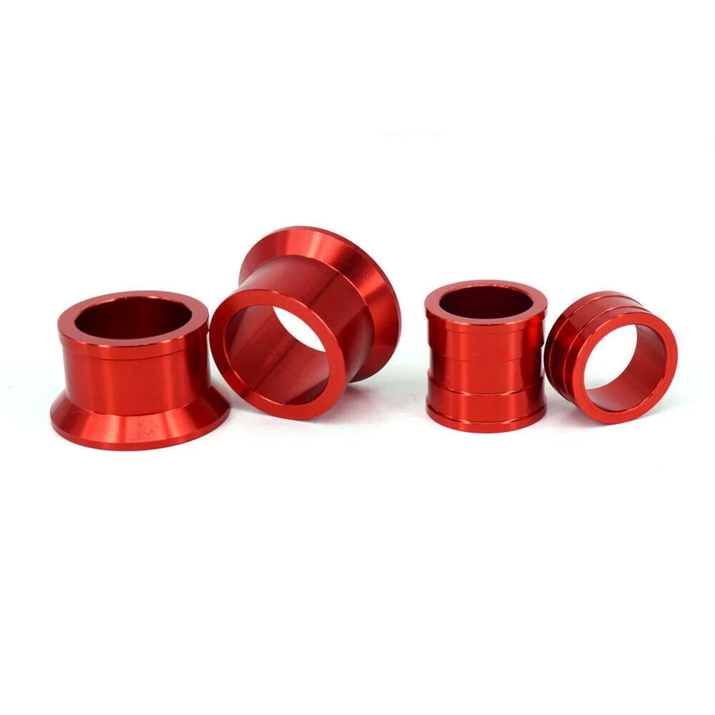 

Spacers Wheel Hub Spacer 4pcs CNC Aluminum Durable Front Rear Motorcycle Accessories For CRF450X CRF450R CRF450RX