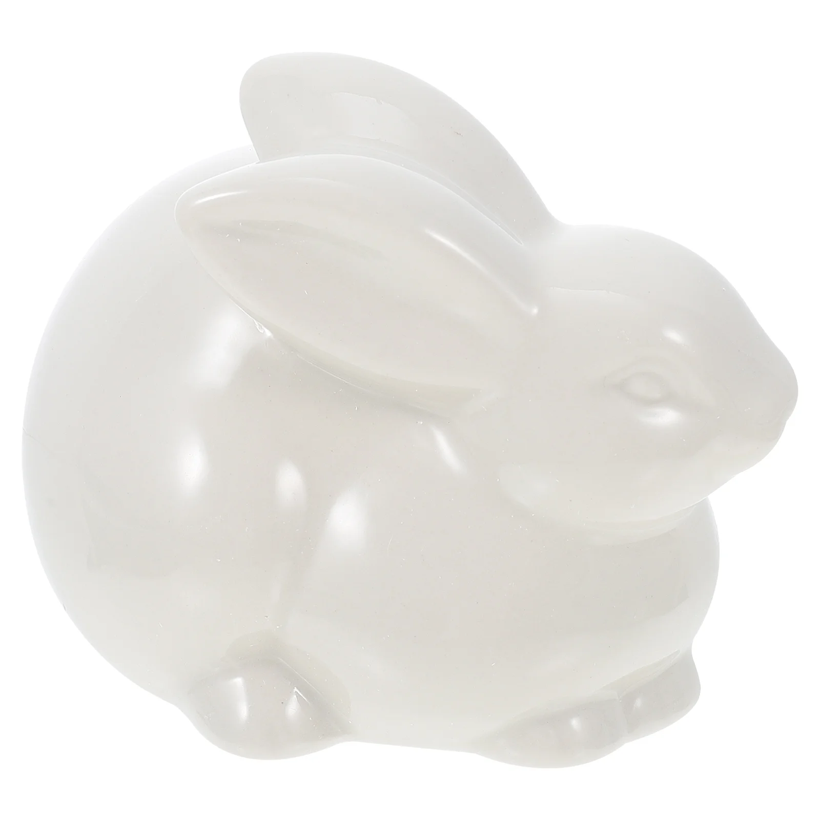 

Indoor Ceramic Bunny Craft White Rabbit Adornment Nordic Style Decoration