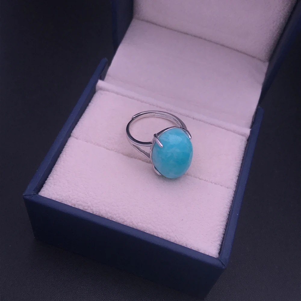 Кольца из 100% натурального амазонита стерлинговое серебро 925 пробы драгоценный