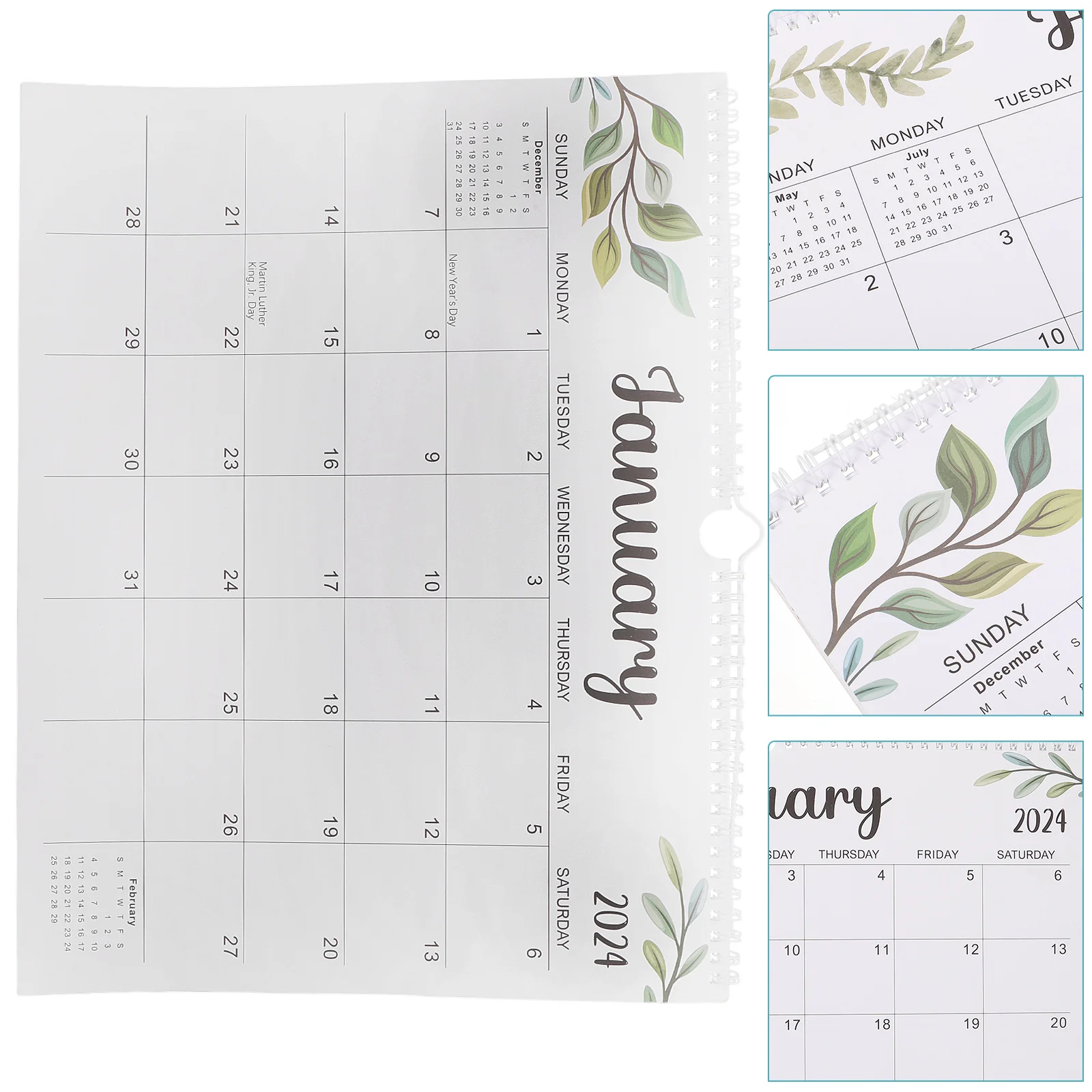 

Office Accessories Clear Printed Home Supply Supplies Coil Daily Monthly Hanging Paper Delicate