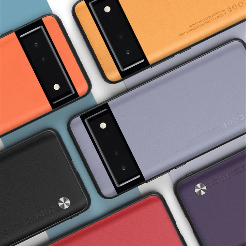 

Luxury Leather Case For Google Pixel7Pro 7 6 6Pro 4A 5A 6A Cover Shockproof Silicone TPU Phone Case For Google Pixel 7 Pro 6 5