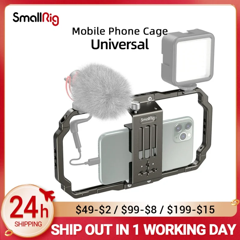 

SmallRig Универсальный штатив для смартфона со встроенным штативом из сплава
