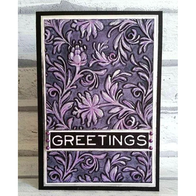 Новая рельефная папка с трехмерной текстурой-Tim Holtz мини-тиснение для