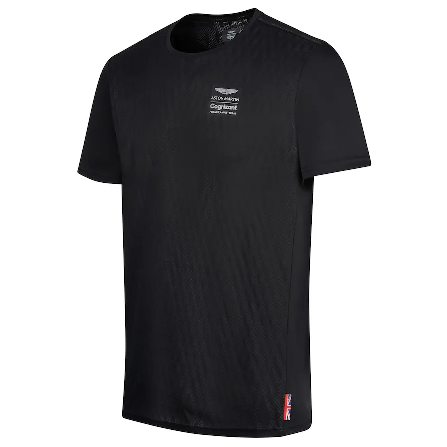 

Aston Martin F1 Short Sleeve T-Shirt Formula One Racing Suit Uniform Outdoor Quick Dry Comfortable Breathable Tee Clothing