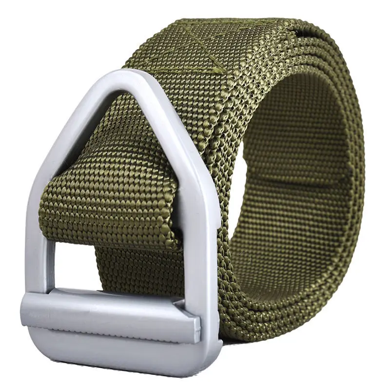 Army Tactical Belts Men SWAT Combat Heavy Duty Military Waist Belt Casual Triangle Metal Buckle 800D Nylon Belts