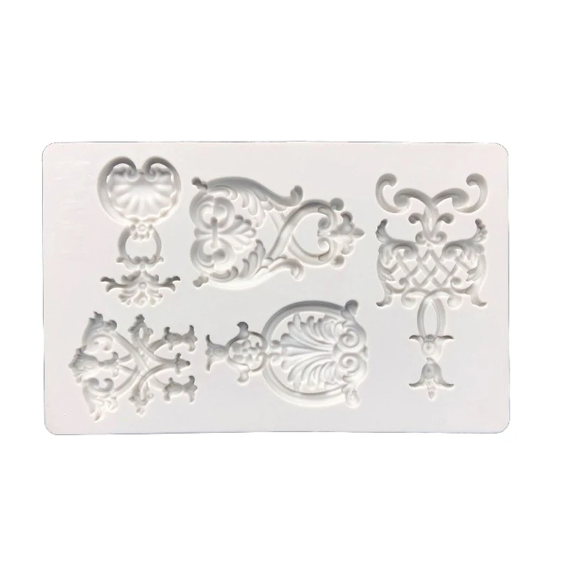 

Форма для шоколада, помадки формы для украшения тортов с кружевной каймой конфеты из сахара