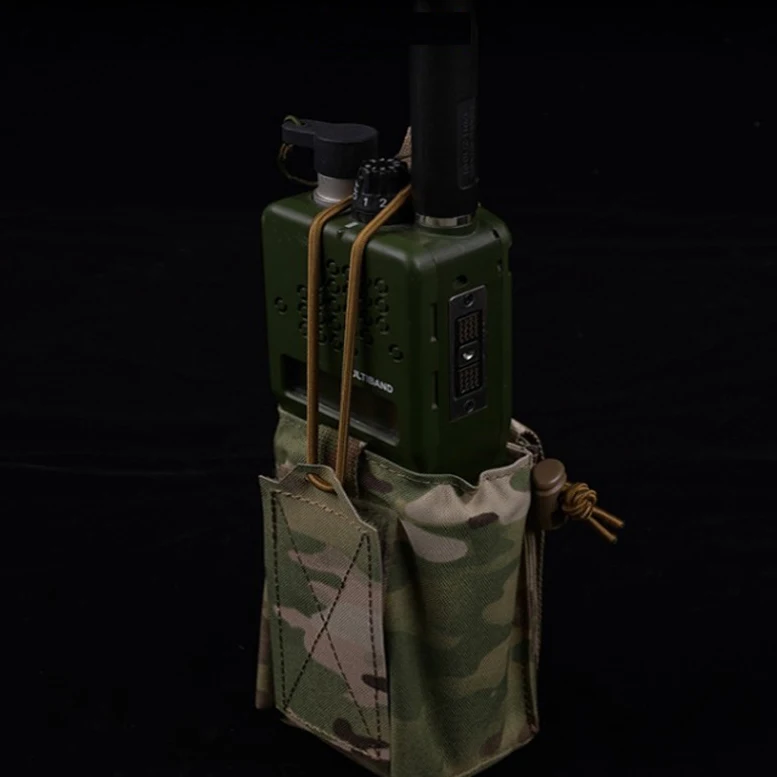 Многоцелевая вспомогательная сумка MOLLE для аксессуаров рации совместимый