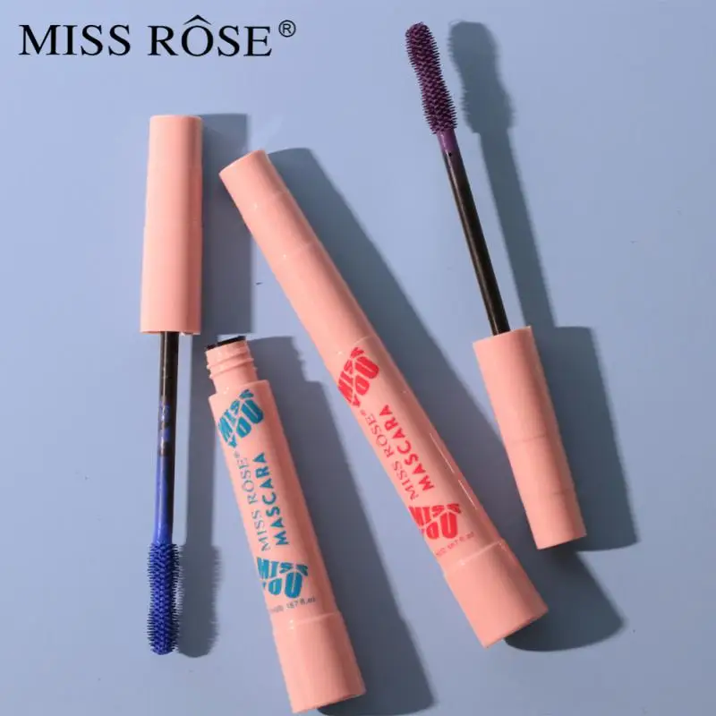 

4pcs Color Mascara Thick Curling Waterproof Sweatproof Not Easy To Smudge Fast Dry Mascara Portable Mascara Korean Cosmetic