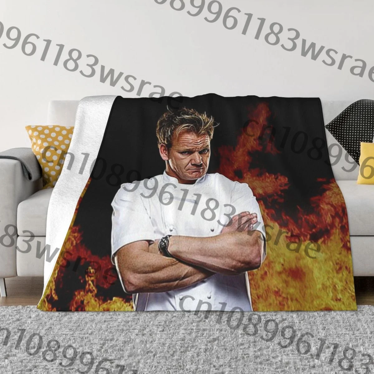 Супермягкое Флисовое одеяло Gordon Ramsay