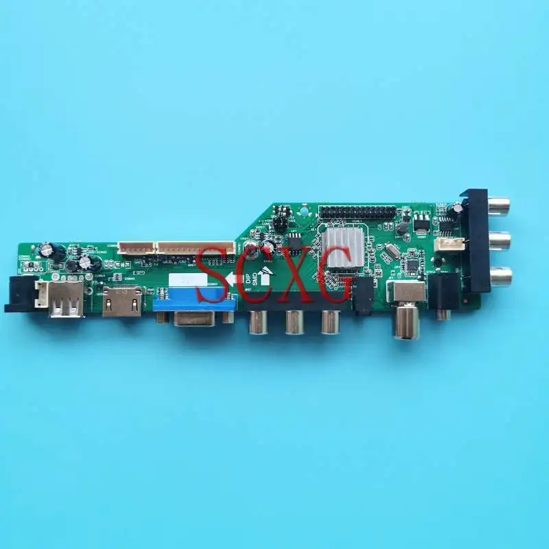 Плата контроллера цифрового ЖК-монитора DVB подходит для LTN173KT02 LTN173KT03 AV RF USB 17,3 "комплект 40 Pin LVDS 1600*900 VGA HDMI-Совместимость