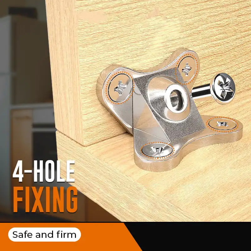 

2pcs/lot Modern Butterfly Table Leg Corner Brace Joint Right Angle Bracket Fastener For Furniture Use