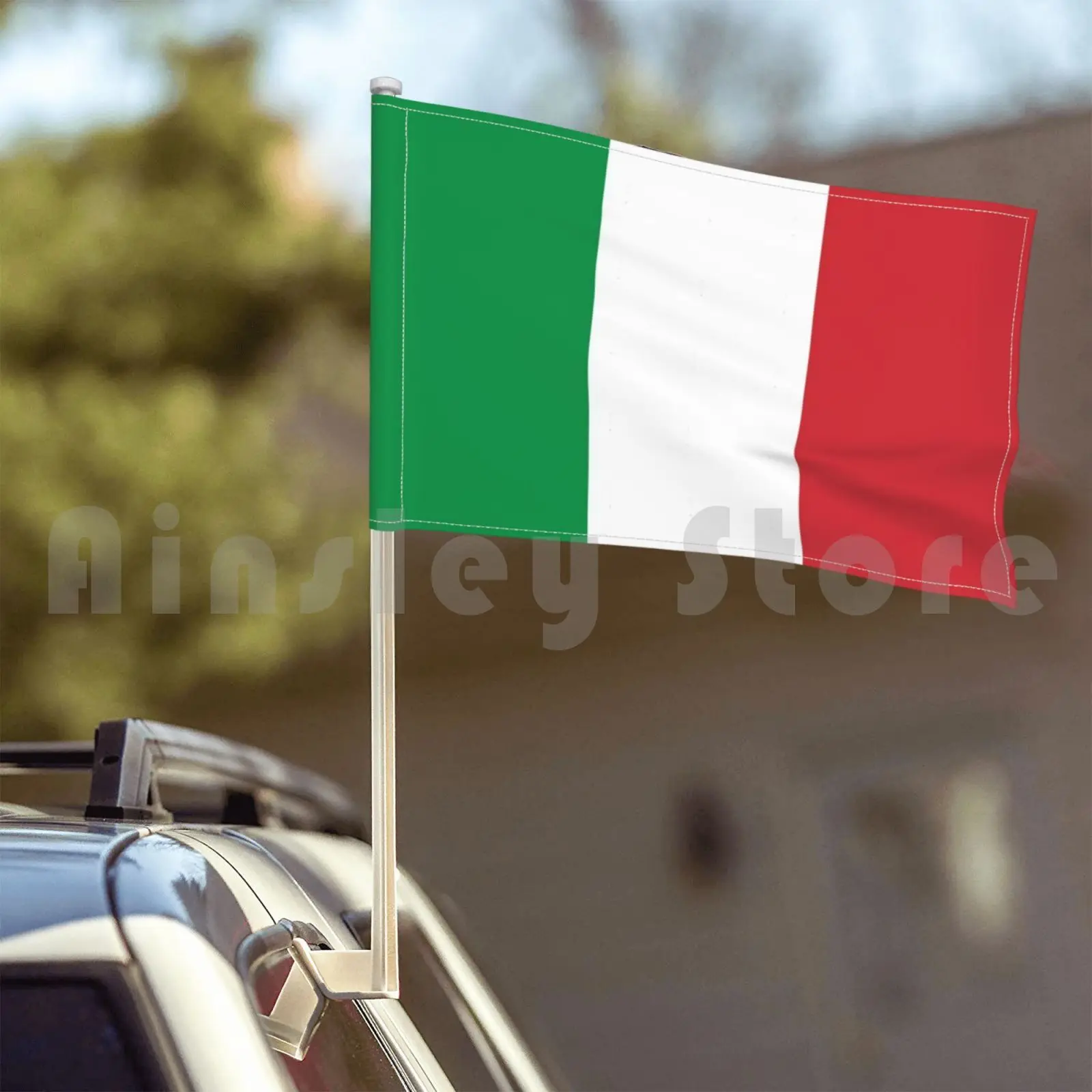 Итальянский флаг уличный декор для автомобиля Италия итальянская рома Турин