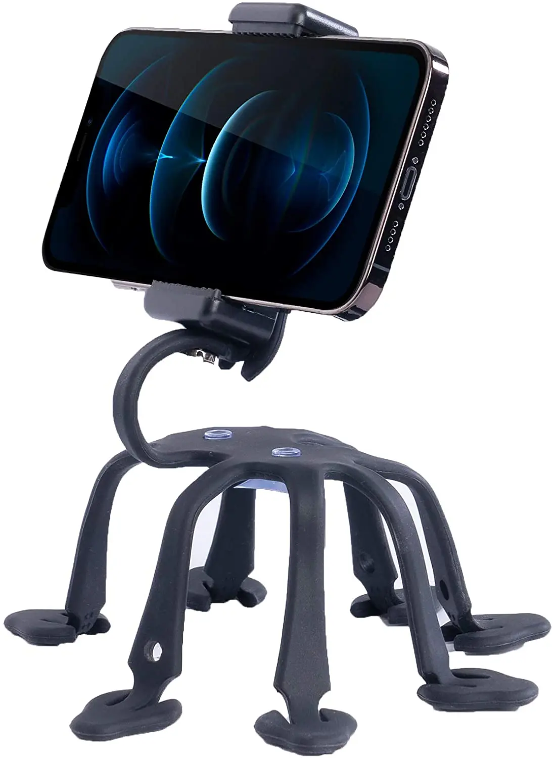 

Cell Phone Octopus Tripod, WixGear Universal Smartphone Holder Octopus Tripod 8 Legs for All Smartphones