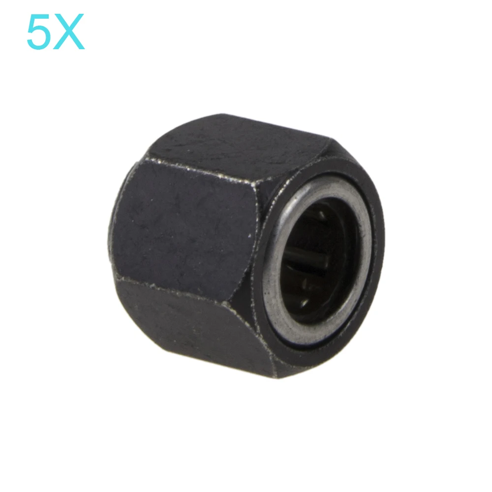 5pcs R025 12mm/14mm Hex Nut One Way Bearing VX 28 21 18 16 Nitro Engine RC 1/10 HSP RC Model Car Buggy Truck