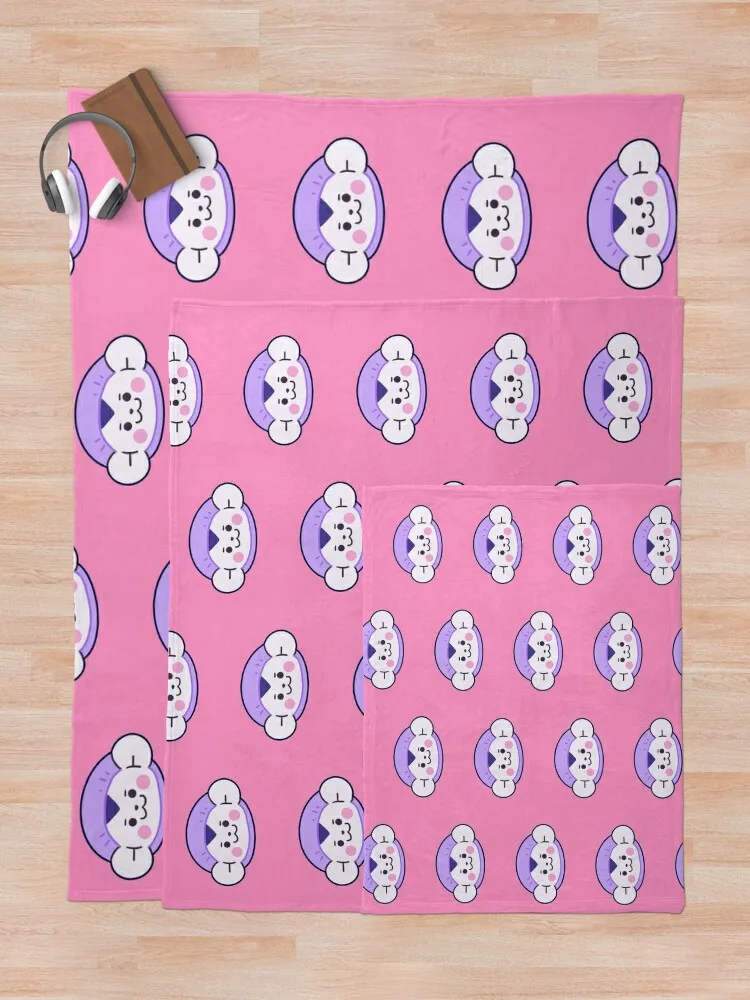 ITZY (WDZY) Персонаж Ryujin's Tou's Face Плед Роскошные дизайнерские одеяла Диваны