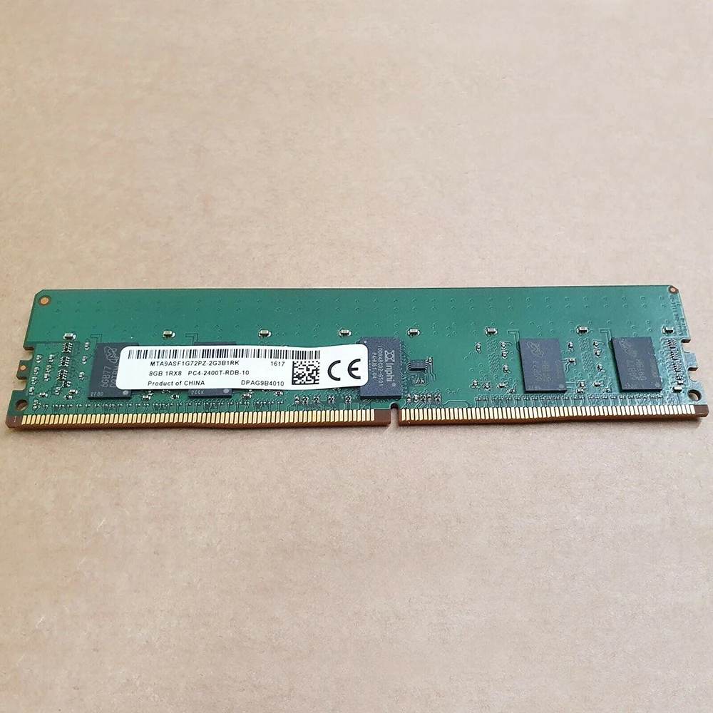 

1 PCS RAM For MT 8G 8GB 1RX8 DDR4 2400 REG MTA9ASF1G72PZ-2G3B1 Memory High Quality Fast Ship