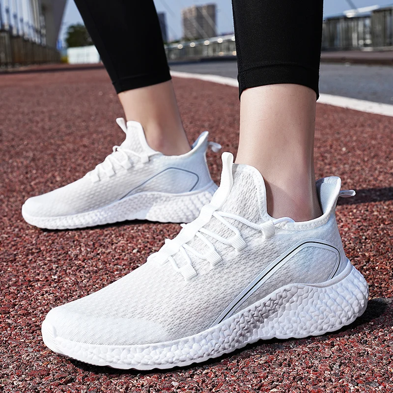 Breathable Running Shoes for Men Lightweight Non-slip Sneakers Comfort Tenis Sports Shoes Walking Casual Shoes Large Size