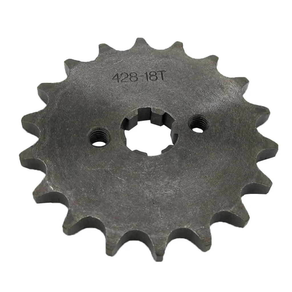 Цепь 428 18 передняя звездочка двигателя квадроцикл мопед вал 17 мм