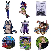 japanese anime cool enamel pins personalized brooch collection clothes backpack lapel badges fashion jewelry accessories gifts