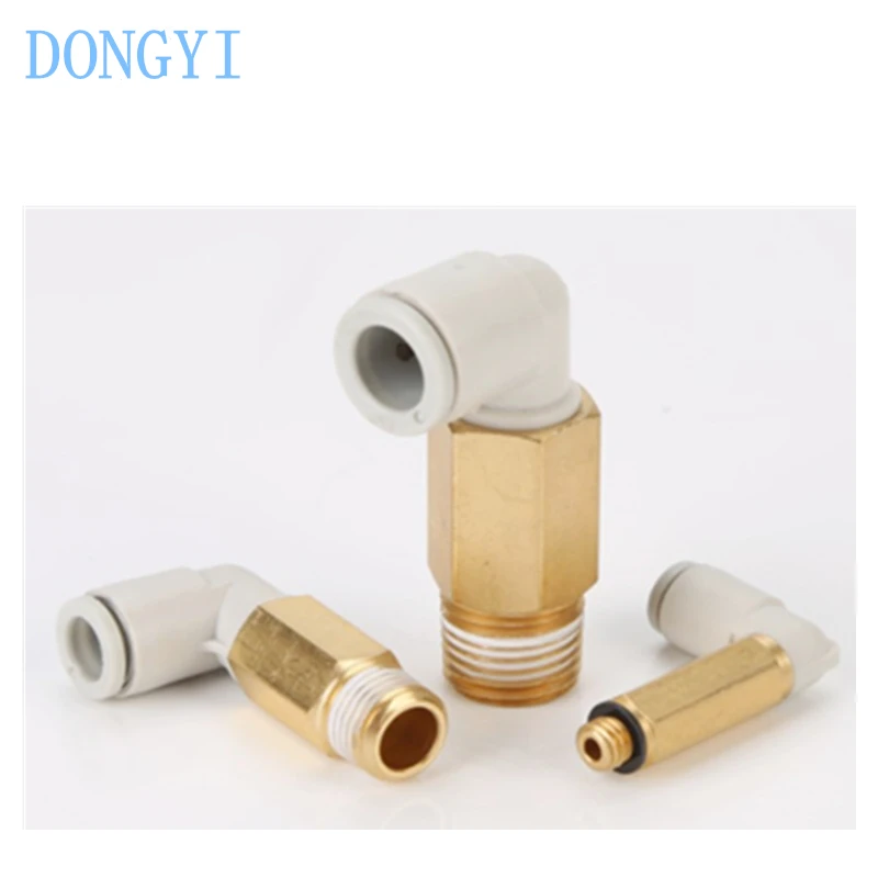 Фитинги в одно касание удлиненное наружное колено KQ2W KQ2W08 KQ2W10 KQ2W12