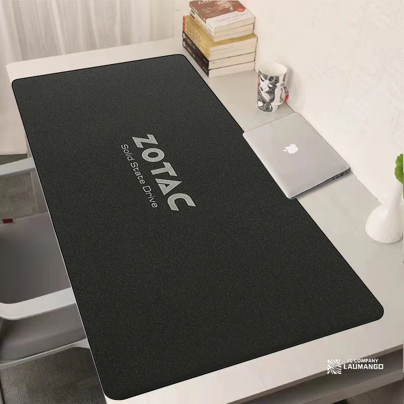 

Mause Pad ZOTAC Gaming Mouse Mat Keyboard Rubber Pads Deskmat Gamer Laptops Cabinet Pc Mats Mousepad Extended Non-slip Mausepad