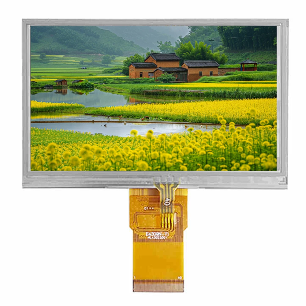 4.3 Inch TFT Display Module 40PIN 800 Luminance MCU Parallel IPS Serial Screen HD Capacitor Touch
