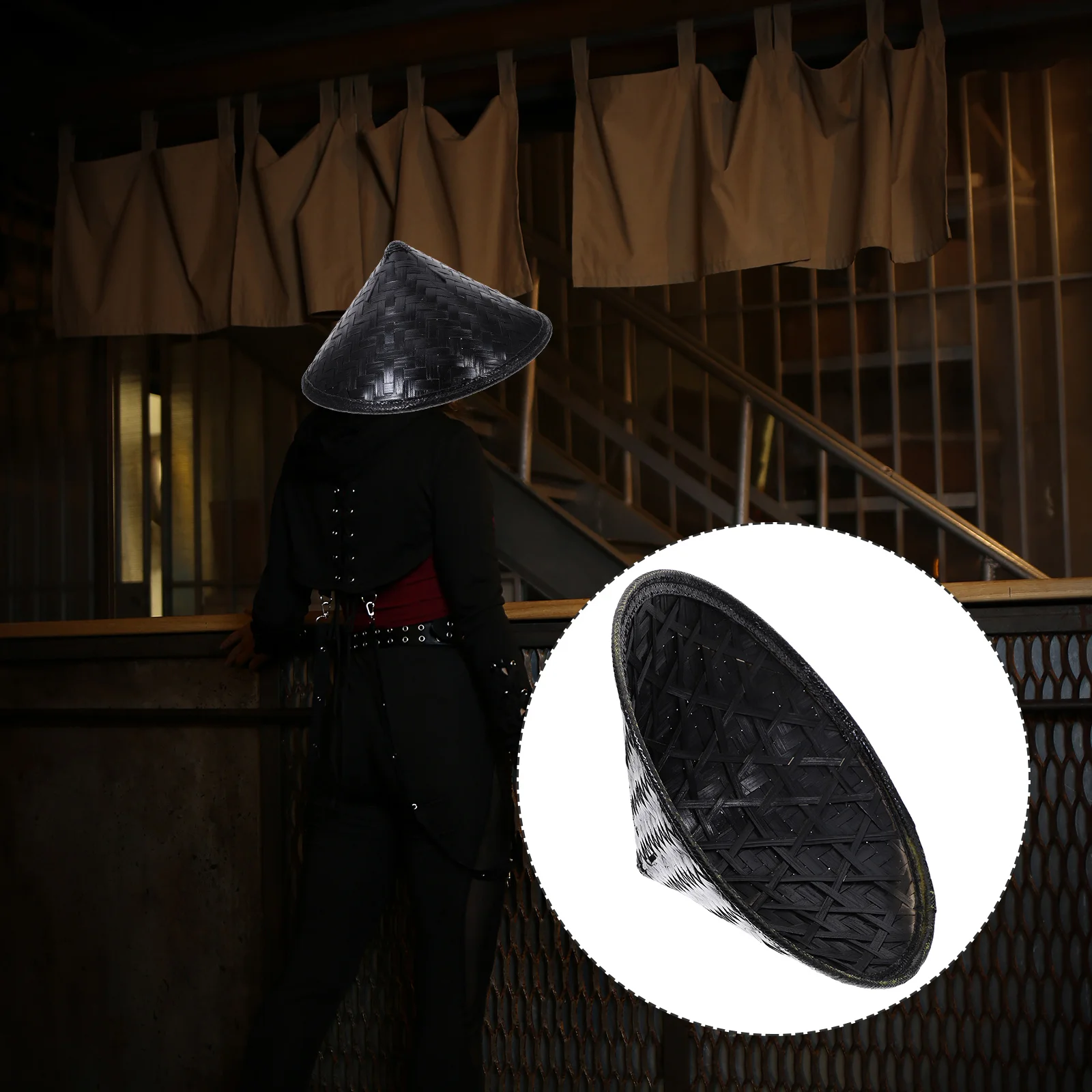 

Cosplay Ninja Hat Stage Performance Hat Decorative Ninja Hat Party Decor Hat