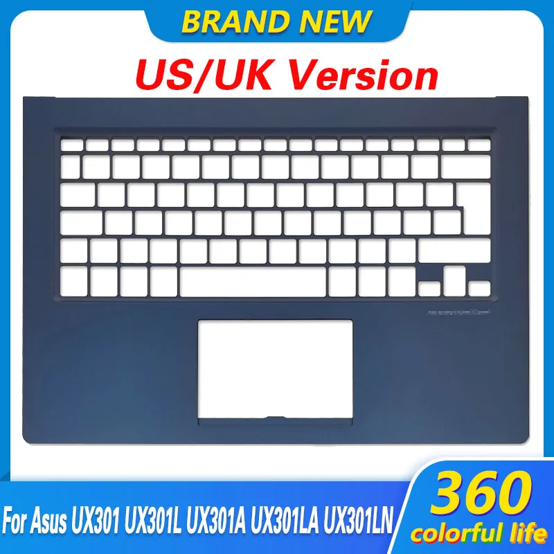 

New Original Palmerst For Asus UX301 UX301L UX301A UX301LA UX301LN Series Laptop Palmrest Upper Top Case C Shell US/UK Keyboard