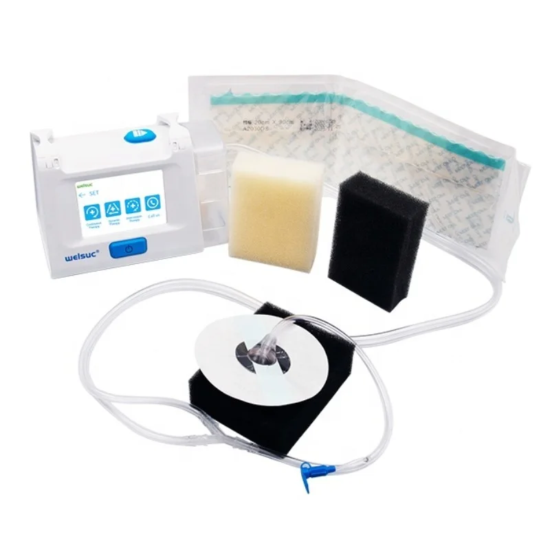 

Negative Pressure Wound Therapy system VAC NPWT machine with canister 140ml and 450ml dressing in stock medical device equipment