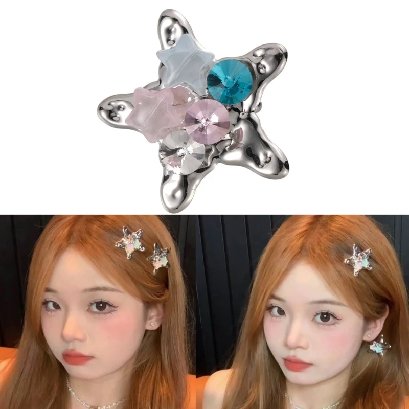 

Barrettes Clip Sweet Mini Harajuku Lady Hairpin Y2K Girls Hair Clip