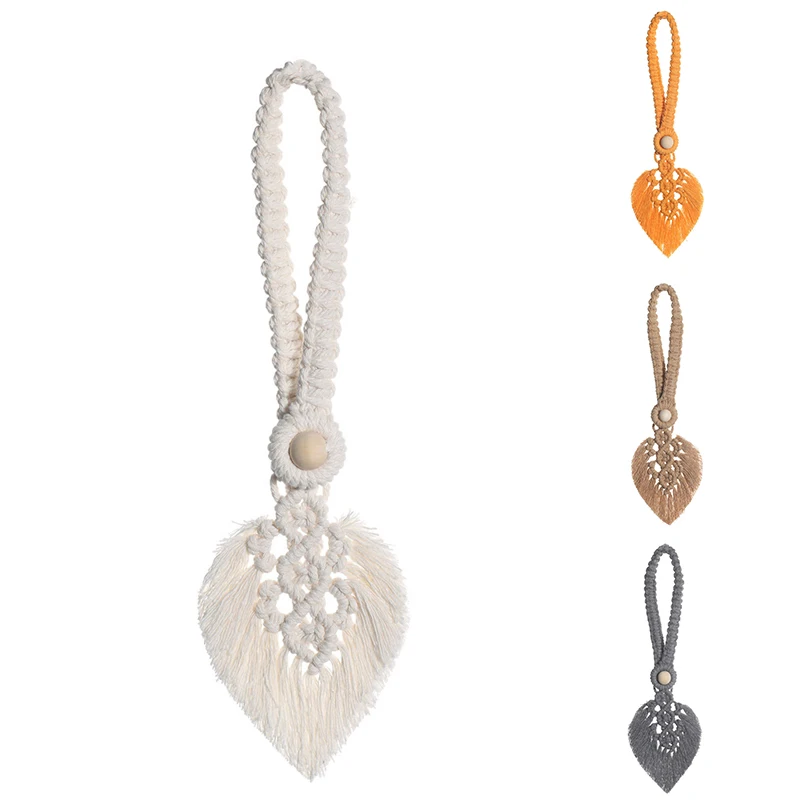 

Curtain Tie Curtains Tassel Leaf Cotton Rope Braided Straps For Living Room Curtains Home Bedroom Decoration