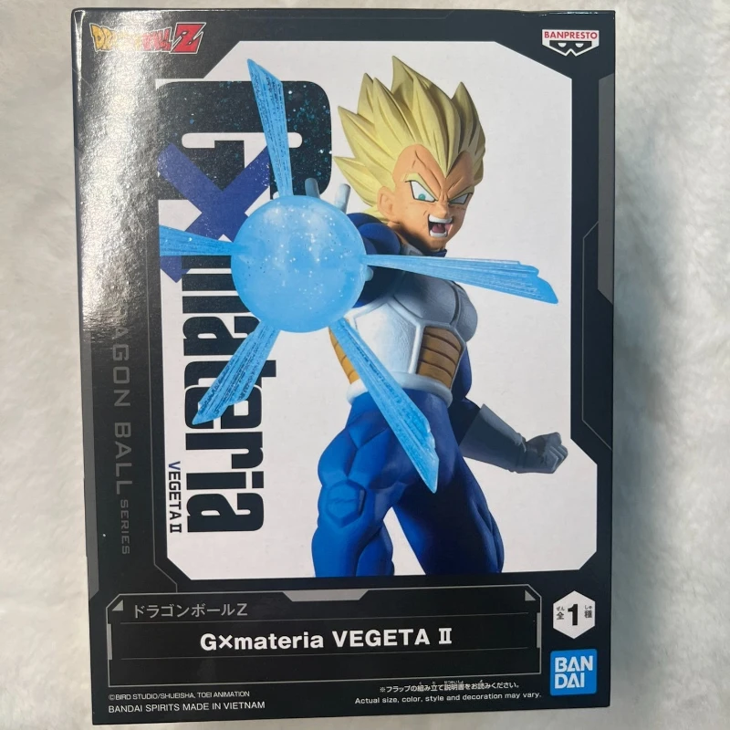Фото Специальное предложение: В наличии оригинальные коллекционные фигурки BANDAI BANPRESTO Dragon Ball G×materia VEGETA, аниме-персонажи, игрушки, подарки. №1