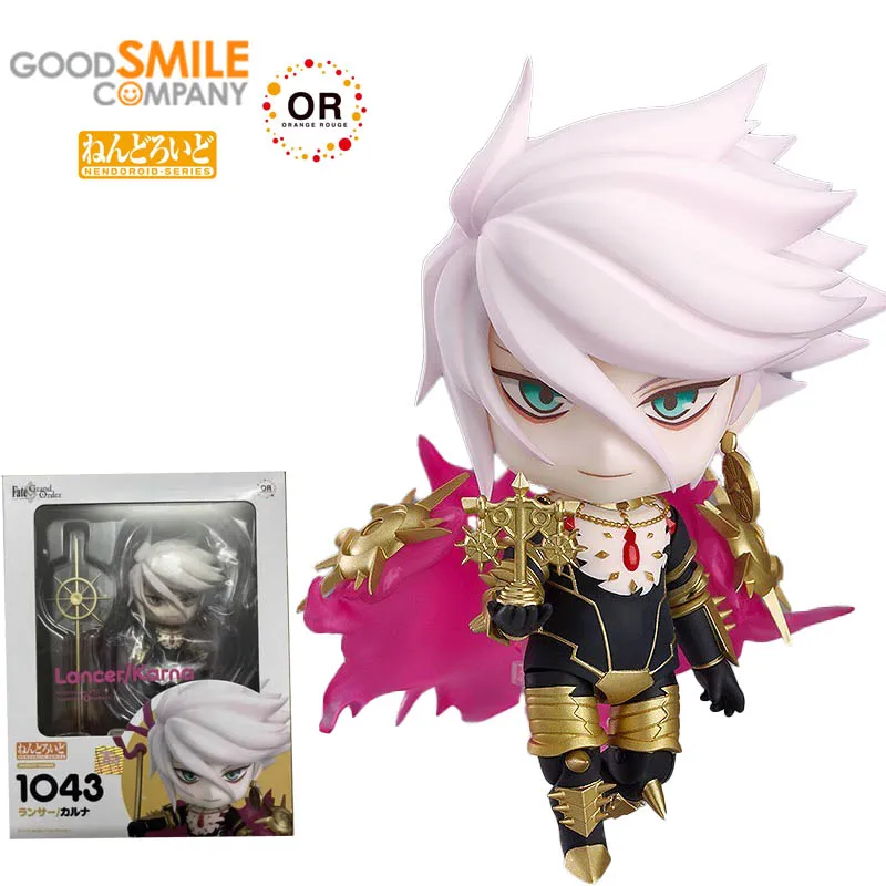 

Оригинальная фигурка аниме «оранжевый Руж», «Хорошая Улыбка», NENDOROID 1043, Karna Fate/Grand Order, ПВХ, коллекционная игрушка, подарок