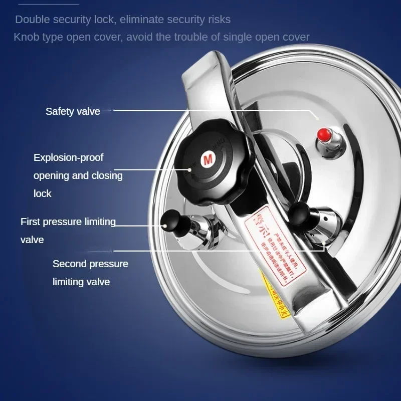 Скороварка Взрывозащищенная коммерческая из нержавеющей стали утолщенная