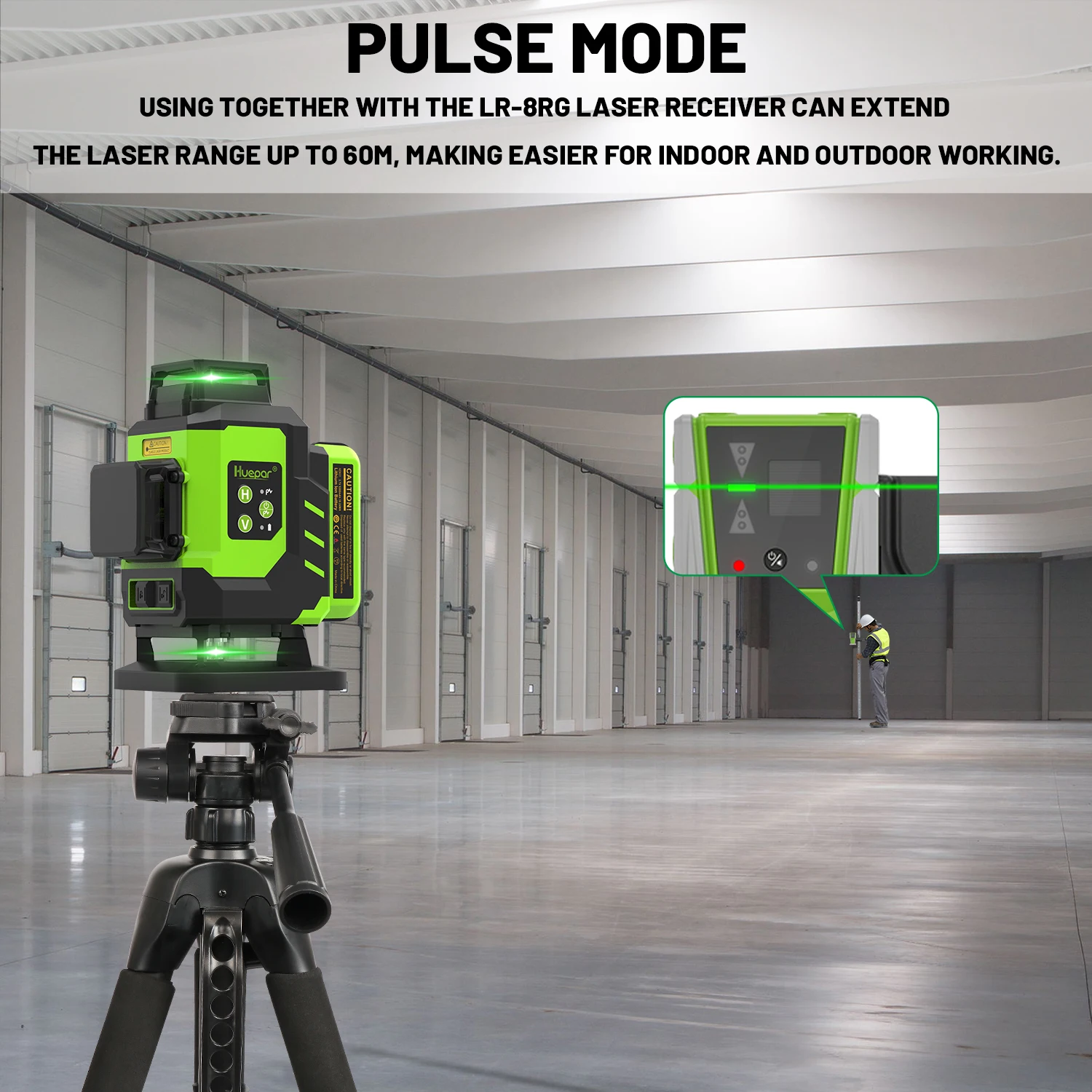 Лазерный уровень Huepar LS04CG