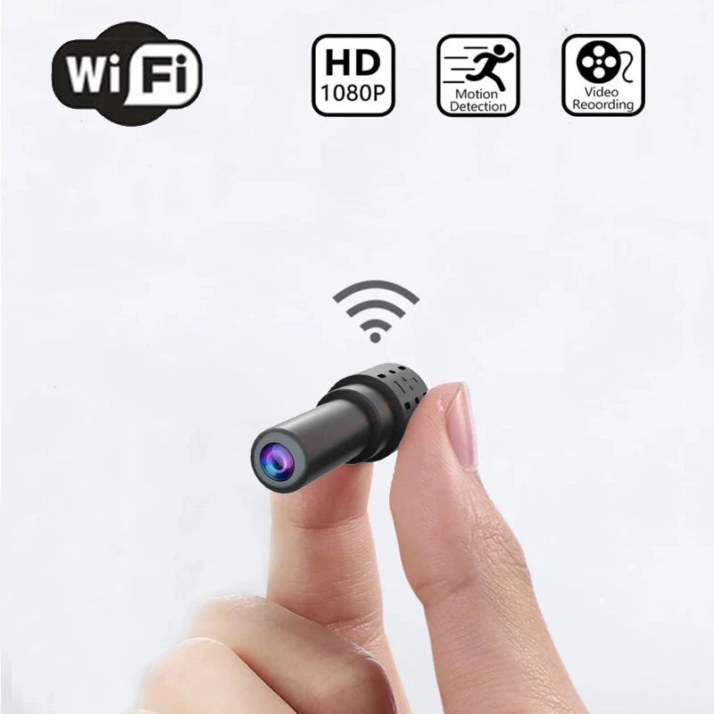 

Mini Camera WiFi Micro Camcorder 1080P Secret Video Audio Recorder Car DVR Spoort Remote Control Motion Sensor Loop Recording