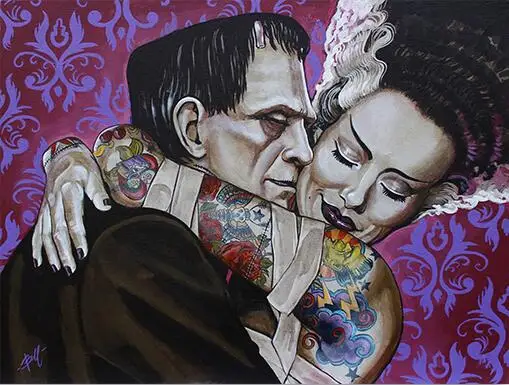 Шелковый плакат для украшения стен, с принтом знаменитой женщины, 24x36 дюймов